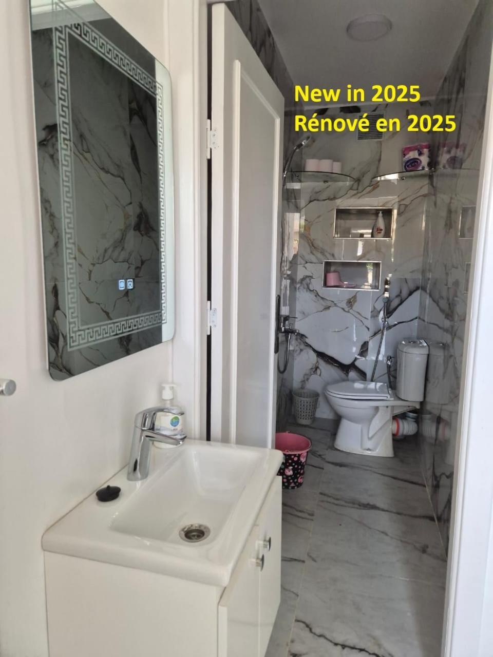 Appartement Stylish Duplex - Ocean View - Airport - Wifi - Renovated 2025 à Jibila Extérieur photo